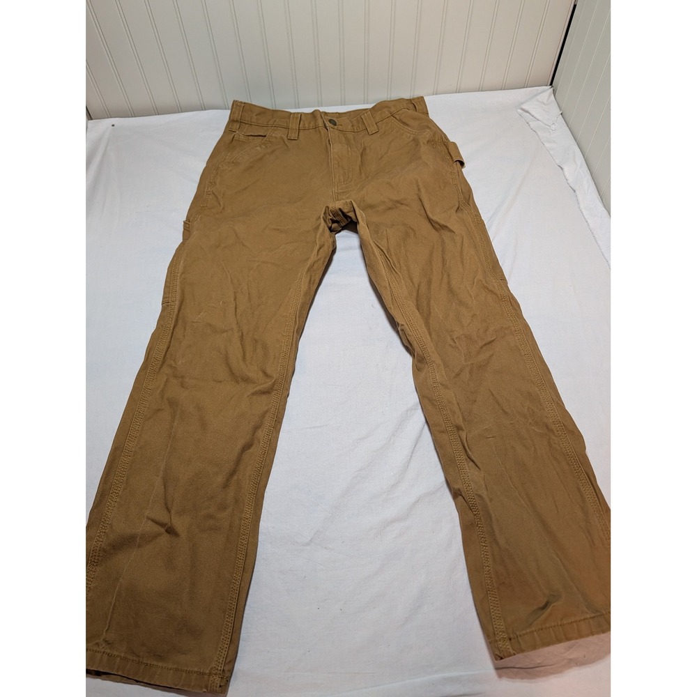 Brahma Mens Trailblazer Brown Carpenter Work Pants 32x30 BR34100125593